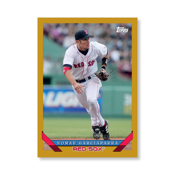 Nomar Garciaparra 2019 Archives Baseball 1993 Topps Poster Gold Ed. # to 1- artbble-pos-19tabb-1226-gold-s