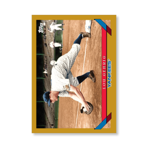 Lou Gehrig 2019 Archives Baseball 1993 Topps Poster Gold Ed. # to 1- artbble-pos-19tabb-1232-gold-s
