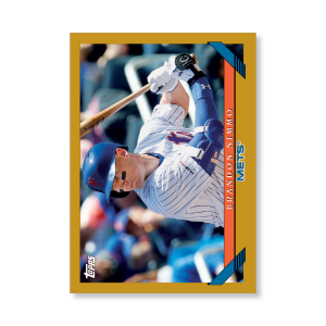 Brandon Nimmo 2019 Archives Baseball 1993 Topps Poster Gold Ed. # to 1- artbble-pos-19tabb-1279-gold-s