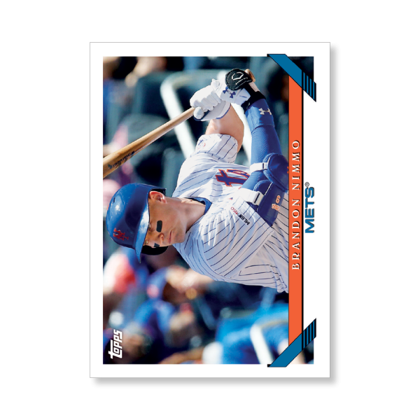 Brandon Nimmo 2019 Archives Baseball 1993 Topps Poster # to 99- artbble-pos-19tabb-1279-s