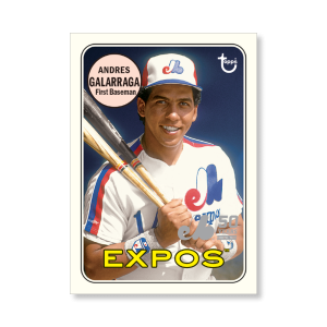 Andres Galarraga 2019 Archives Baseball 50th Anniversary of the Montreal Expos Poster # to 99- artbble-pos-19tabb-3202-s