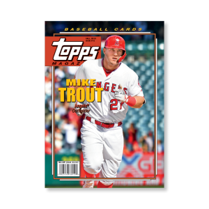 Mike Trout 2019 Archives Baseball Topps Magazine Insert Poster # to 99- artbble-pos-19tabb-3602-s