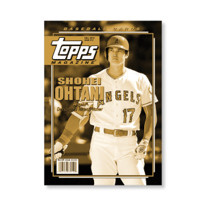 Shohei Ohtani 2019 Archives Baseball Topps Magazine Insert Poster Gold Ed. # to 1- artbble-pos-19tabb-3603-gold-s