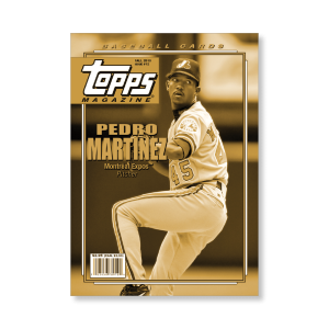 Pedro Martinez 2019 Archives Baseball Topps Magazine Insert Poster Gold Ed. # to 1- artbble-pos-19tabb-3607-gold-s