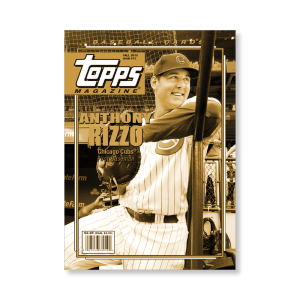 Anthony Rizzo 2019 Archives Baseball Topps Magazine Insert Poster Gold Ed. # to 1- artbble-pos-19tabb-3610-gold-s