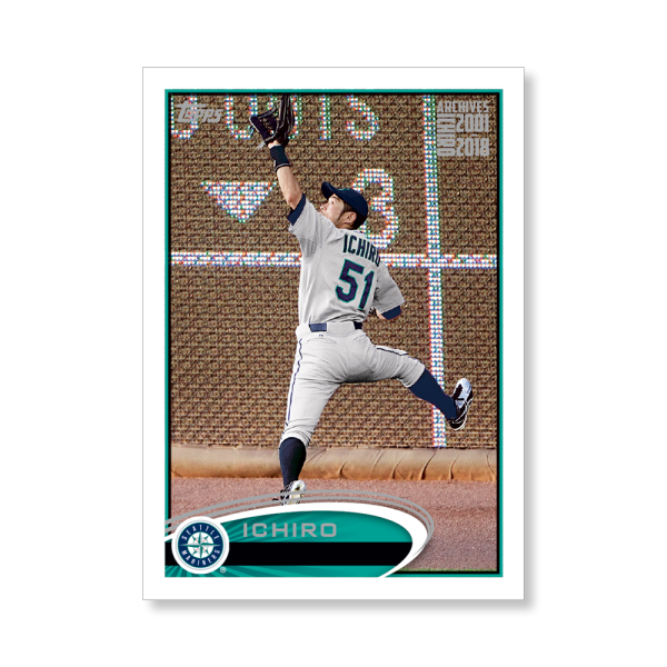 Ichiro 2019 Archives Baseball Ichiro Retrospective Poster # to 99- artbble-pos-19tabb-3810-s