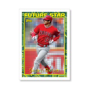 Shohei Ohtani 2019 Archives Baseball 1994 Topps Future Star Insert Poster # to 99- artbble-pos-19tabb-4002-s