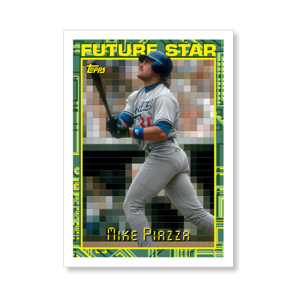 Mike Piazza 2019 Archives Baseball 1994 Topps Future Star Insert Poster # to 99- artbble-pos-19tabb-4003-s