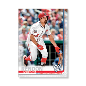 2019 Topps Series 1 Baseball Anthony Rendon Base Poster - #'d to 99- artbble-pos-19tbb1-1271-s