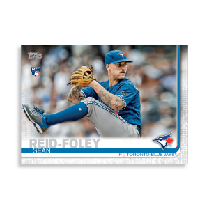 2019 Topps Series 1 Baseball Sean Reid-Foley Base Poster - #'d to 99- artbble-pos-19tbb1-1423-s