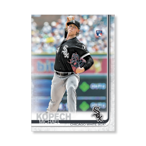 2019 Topps Series 1 Baseball Michael Kopech Base Poster - #'d to 99- artbble-pos-19tbb1-1434-s