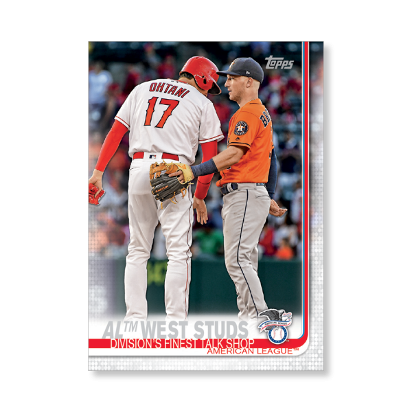 2019 Topps Series 1 Baseball American League Base Poster - #'d to 99- artbble-pos-19tbb1-1909-s