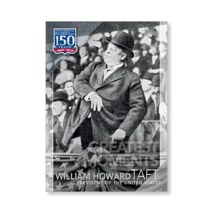 2019 Topps Series 1 Baseball William Howard Taft 150 Years Of Professional Baseball Poster - #'d to 99- artbble-pos-19tbb1-2049-s