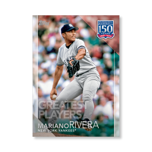 2019 Topps Series 1 Baseball Mariano Rivera 150 Years Of Professional Baseball Poster - #'d to 99- artbble-pos-19tbb1-2091-s