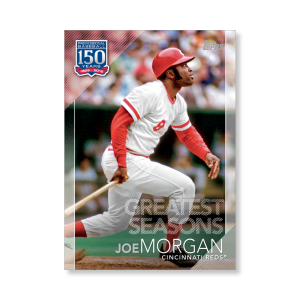 2019 Topps Series 1 Baseball Joe Morgan 150 Years Of Professional Baseball Poster - #'d to 99- artbble-pos-19tbb1-2124-s