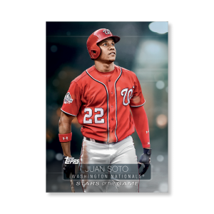 2019 Topps Series 1 Baseball Juan Soto Superstars Of Baseball Poster - #'d to 99- artbble-pos-19tbb1-2300-s