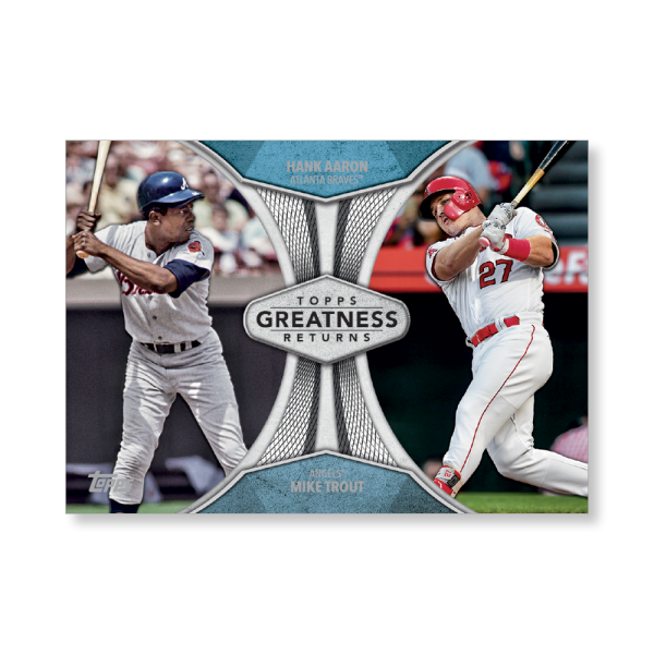 2019 Topps Series 1 Baseball Hank Aaron Greatness Returns Poster - #'d to 99- artbble-pos-19tbb1-2514-s