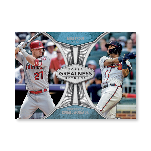 2019 Topps Series 1 Baseball Mike Trout Greatness Returns Poster - #'d to 99- artbble-pos-19tbb1-2517-s