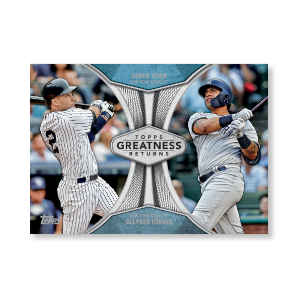 2019 Topps Series 1 Baseball Derek Jeter Greatness Returns Poster - #'d to 99- artbble-pos-19tbb1-2520-s