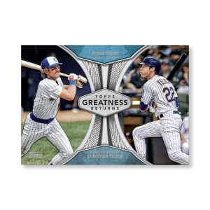 2019 Topps Series 1 Baseball Robin Yount Greatness Returns Poster - #'d to 99- artbble-pos-19tbb1-2528-s