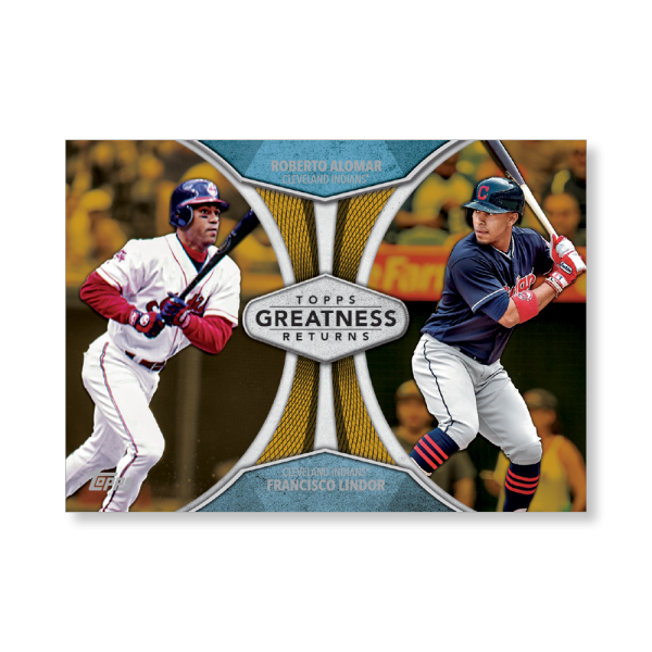 2019 Topps Series 1 Baseball Roberto Alomar Greatness Returns Poster - #'d to 1- artbble-pos-19tbb1-2534-gold-s