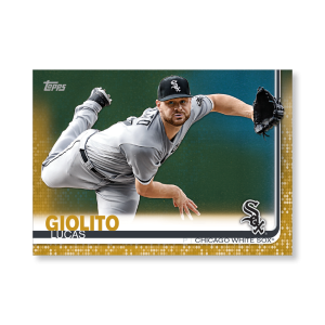 Lucas Giolito 2019 Topps Baseball Series 2 Veterans I Poster Gold Ed. # to 1- artbble-pos-19tbb2-1067-gold-s