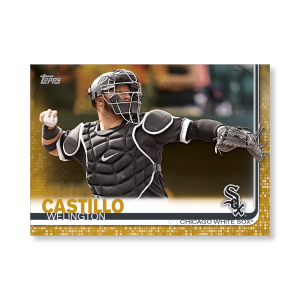 Welington Castillo 2019 Topps Baseball Series 2 Veterans I Poster Gold Ed. # to 1- artbble-pos-19tbb2-1071-gold-s