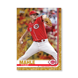 Tyler Mahle 2019 Topps Baseball Series 2 Veterans I Poster Gold Ed. # to 1- artbble-pos-19tbb2-1078-gold-s