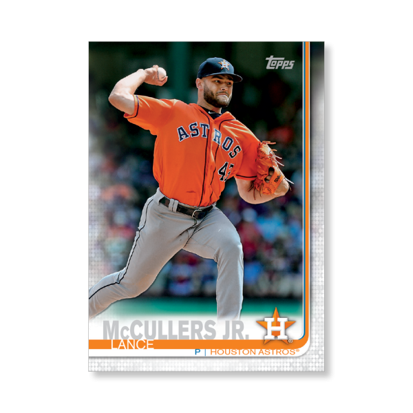 Lance McCullers Jr. 2019 Topps Baseball Series 2 Veterans II Poster # to 99- artbble-pos-19tbb2-1114-s