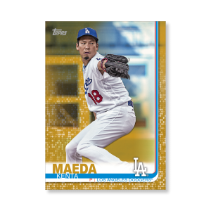 Kenta Maeda 2019 Topps Baseball Series 2 Veterans II Poster Gold Ed. # to 1- artbble-pos-19tbb2-1135-gold-s