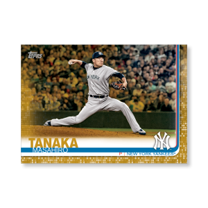 Masahiro Tanaka 2019 Topps Baseball Series 2 Veterans II Poster Gold Ed. # to 1- artbble-pos-19tbb2-1175-gold-s