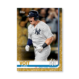 Luke Voit 2019 Topps Baseball Series 2 Veterans II Poster Gold Ed. # to 1- artbble-pos-19tbb2-1177-gold-s