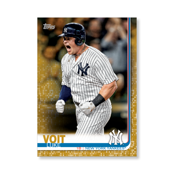 Luke Voit 2019 Topps Baseball Series 2 Veterans II Poster Gold Ed. # to 1- artbble-pos-19tbb2-1177-gold-s