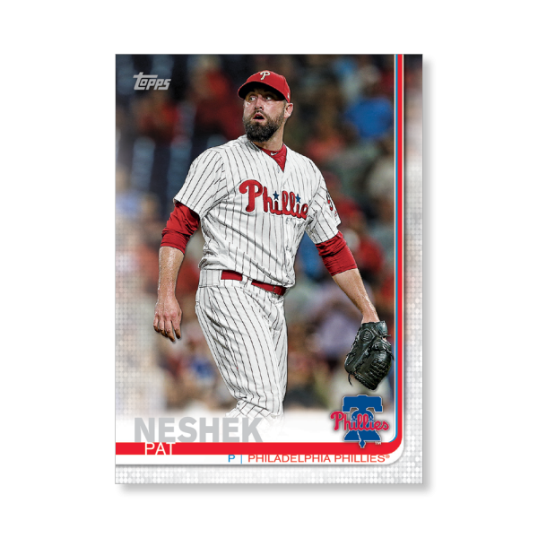 Pat Neshek 2019 Topps Baseball Series 2 Veterans III Poster # to 99- artbble-pos-19tbb2-1201-s