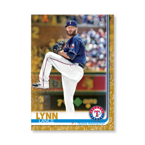 Lance Lynn 2019 Topps Baseball Series 2 Veterans III Poster Gold Ed. # to 1- artbble-pos-19tbb2-1254-gold-s