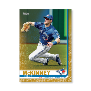 Billy McKinney 2019 Topps Baseball Series 2 Veterans III Poster Gold Ed. # to 1- artbble-pos-19tbb2-1257-gold-s