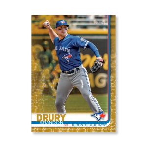 Brandon Drury 2019 Topps Baseball Series 2 Veterans III Poster Gold Ed. # to 1- artbble-pos-19tbb2-1259-gold-s
