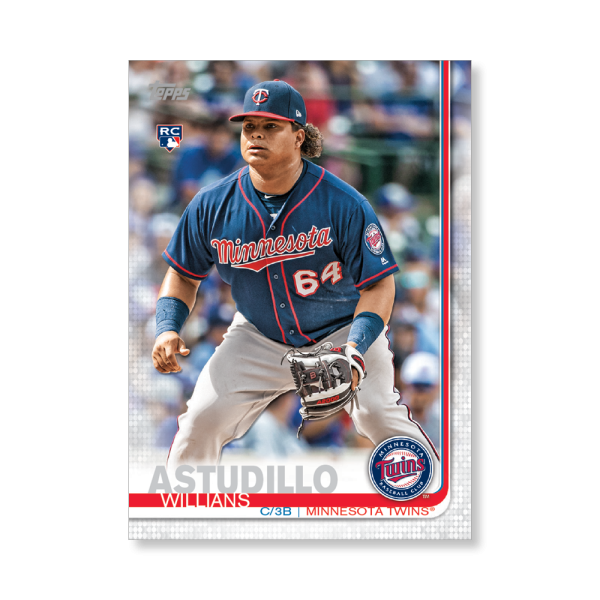 Willians Astudillo 2019 Topps Baseball Series 2 Rookies Poster # to 99- artbble-pos-19tbb2-1302-s