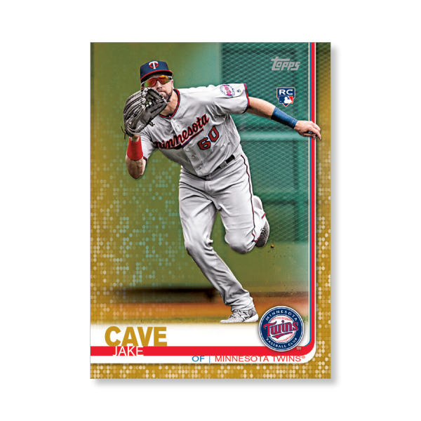 Jake Cave 2019 Topps Baseball Series 2 Rookies Poster Gold Ed. # to 1- artbble-pos-19tbb2-1304-gold-s