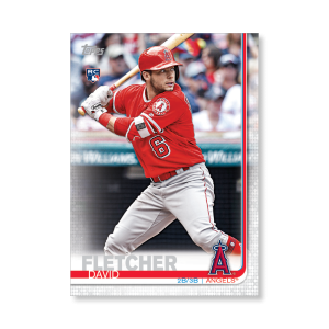 David Fletcher 2019 Topps Baseball Series 2 Rookies Poster # to 99- artbble-pos-19tbb2-1305-s