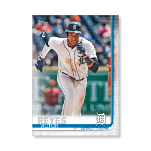 Victor Reyes 2019 Topps Baseball Series 2 Rookies Poster # to 99- artbble-pos-19tbb2-1313-s