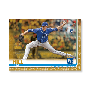Tim Hill 2019 Topps Baseball Series 2 Rookies Poster Gold Ed. # to 1- artbble-pos-19tbb2-1339-gold-s