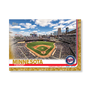 Target Field 2019 Topps Baseball Series 2 Stadium Team Cards Poster Gold Ed. # to 1- artbble-pos-19tbb2-1356-gold-s