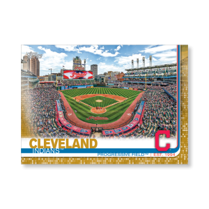 Progressive Field 2019 Topps Baseball Series 2 Stadium Team Cards Poster Gold Ed. # to 1- artbble-pos-19tbb2-1361-gold-s