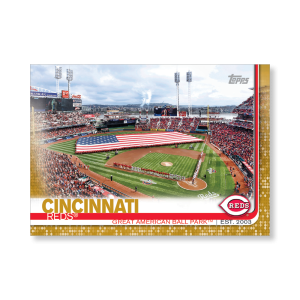 Great American Ball Park 2019 Topps Baseball Series 2 Stadium Team Cards Poster Gold Ed. # to 1- artbble-pos-19tbb2-1362-gold-s