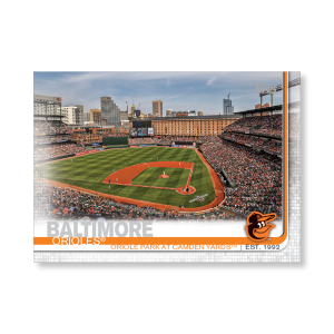 Oriole Park at Camden Yards 2019 Topps Baseball Series 2 Stadium Team Cards Poster # to 99- artbble-pos-19tbb2-1364-s