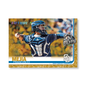 Francisco Mejia 2019 Topps Baseball Series 2 Future Stars Poster Gold Ed. # to 1- artbble-pos-19tbb2-1378-gold-s