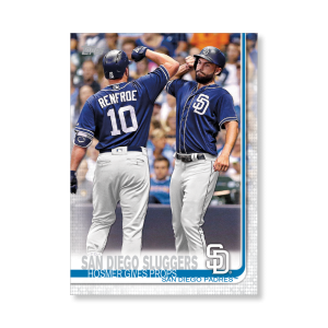 San Diego Padres 2019 Topps Baseball Series 2 Combo Cards Poster # to 99- artbble-pos-19tbb2-1383-s