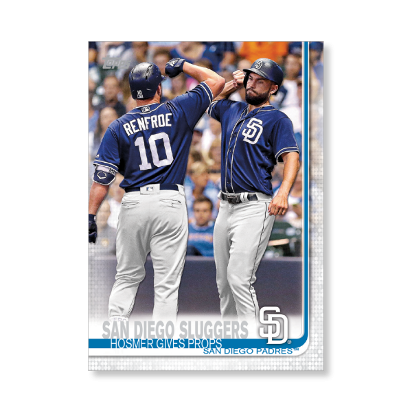 San Diego Padres 2019 Topps Baseball Series 2 Combo Cards Poster # to 99- artbble-pos-19tbb2-1383-s