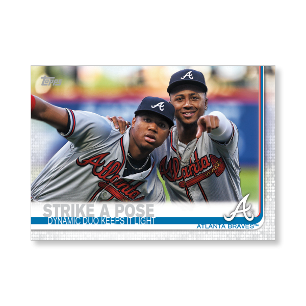 Atlanta Braves 2019 Topps Baseball Series 2 Combo Cards Poster # to 99- artbble-pos-19tbb2-1384-s